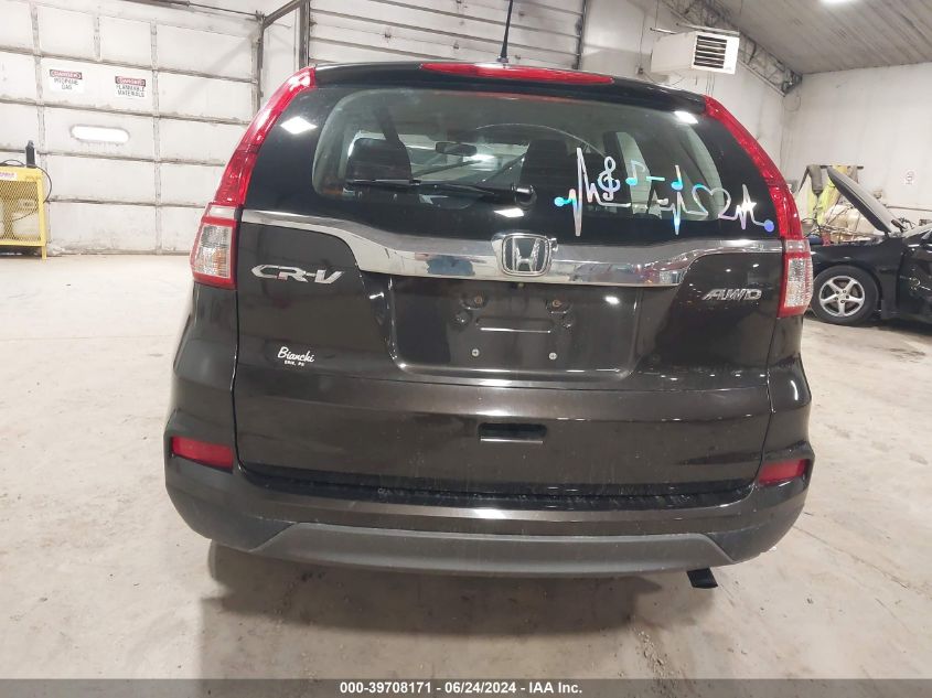 2015 Honda Cr-V Lx VIN: 5J6RM4H31FL020003 Lot: 39708171
