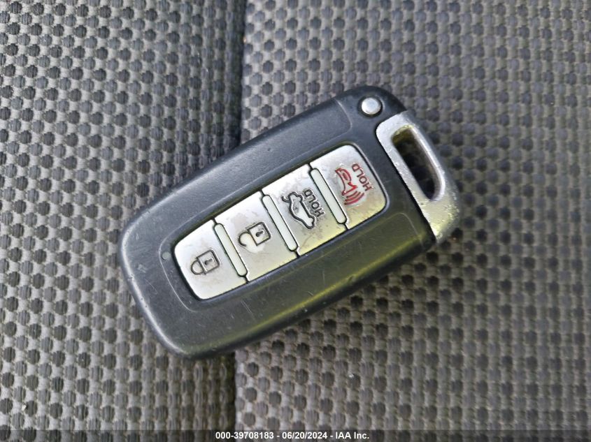 2013 Hyundai Sonata Se VIN: 5NPEC4AC5DH517199 Lot: 39708183