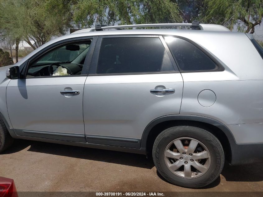 2012 Kia Sorento Lx VIN: 5XYKT4A24CG198894 Lot: 39708191