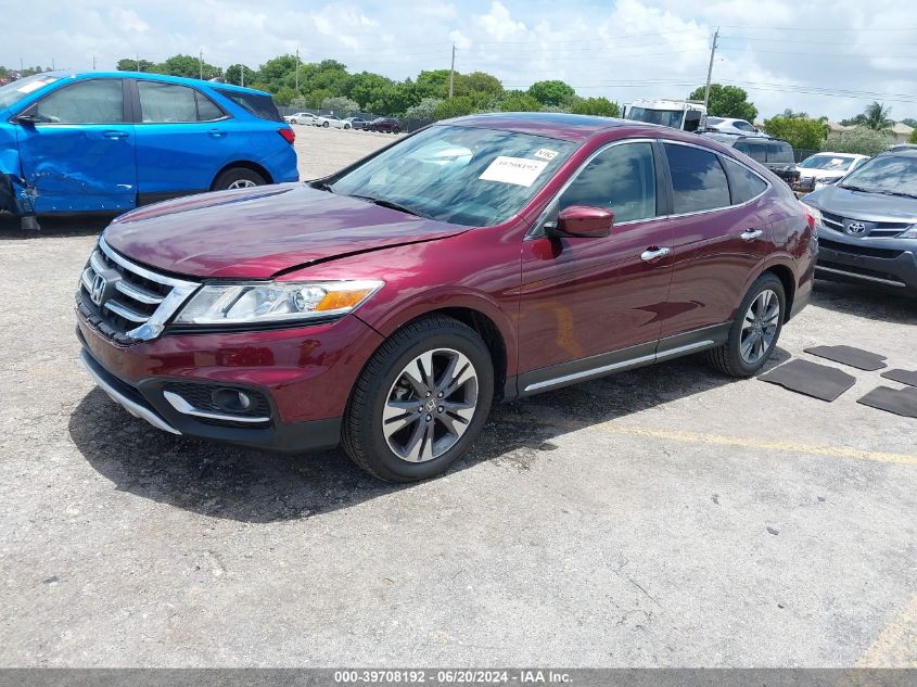 2013 Honda Crosstour Ex-L V6 VIN: 5J6TF1H50DL003156 Lot: 39708192