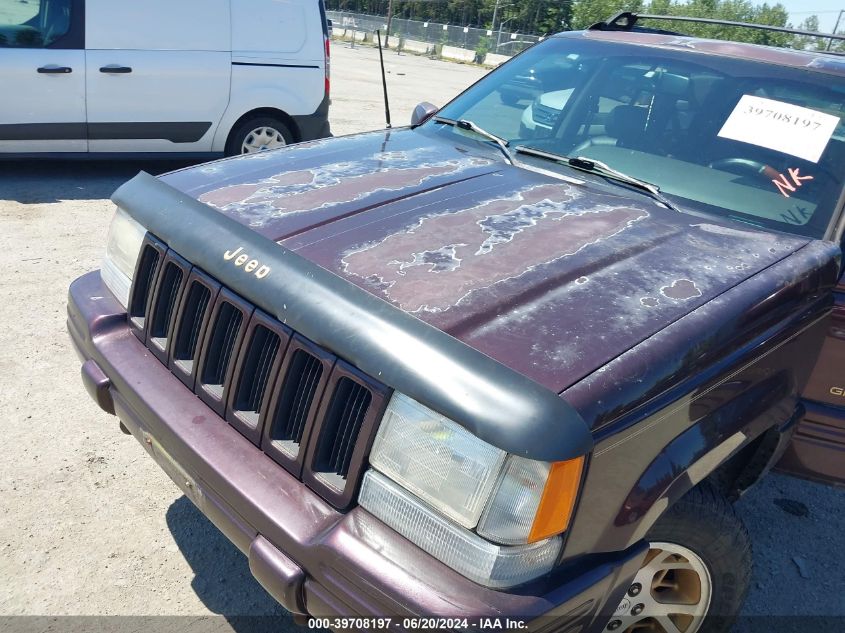 1996 Jeep Grand Cherokee Limited VIN: 1J4EZ78YXTC145753 Lot: 39708197