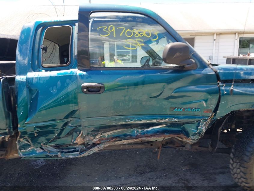 1998 Dodge Ram 1500 St VIN: 3B7HF13YXWG196946 Lot: 39708203