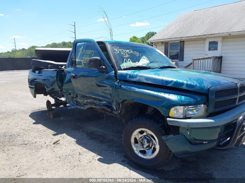 1998 Dodge Ram 1500 St VIN: 3B7HF13YXWG196946 Lot: 39708203