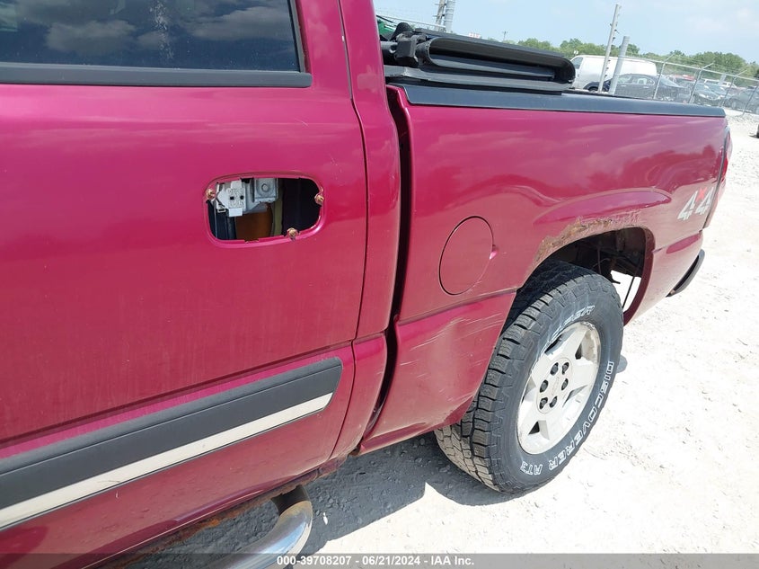 2006 Chevrolet Silverado 1500 Lt3 VIN: 2GCEK13T561171500 Lot: 39708207