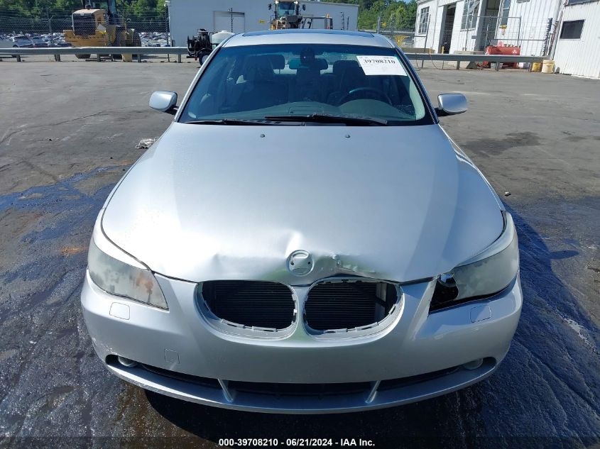 2004 BMW 525I VIN: WBANA53514B854400 Lot: 39708210