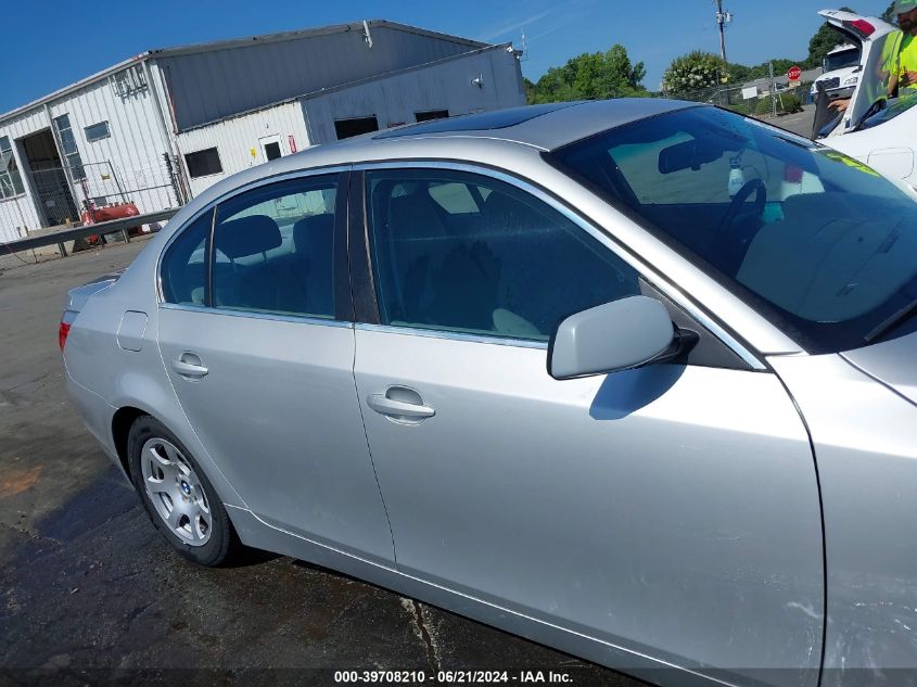 2004 BMW 525I VIN: WBANA53514B854400 Lot: 39708210