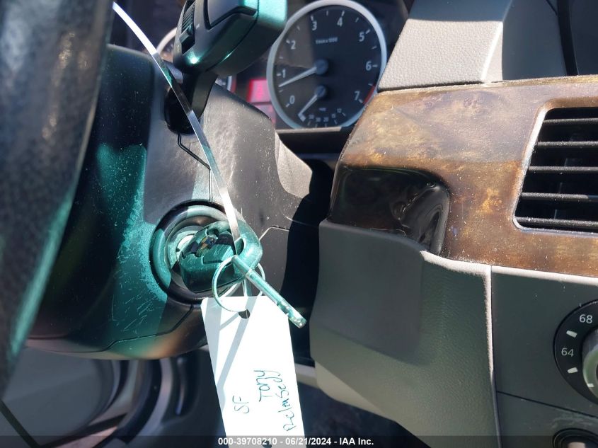 2004 BMW 525I VIN: WBANA53514B854400 Lot: 39708210