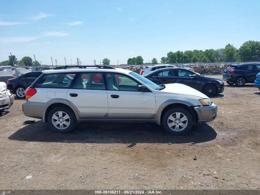 2005 Subaru Legacy Outback 2.5I VIN: 4S4BP61C157335696 Lot: 39708211