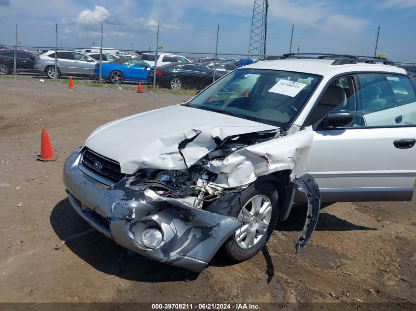 2005 Subaru Legacy Outback 2.5I VIN: 4S4BP61C157335696 Lot: 39708211