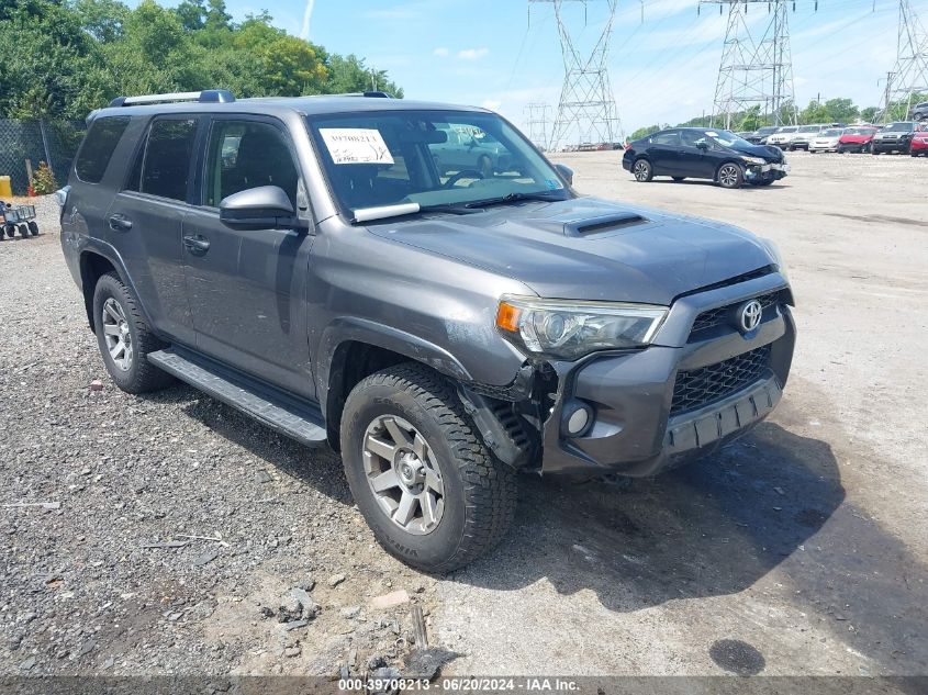 2014 Toyota 4Runner Trail VIN: JTEBU5JRXE5171996 Lot: 39708213