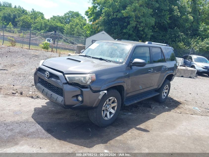 2014 Toyota 4Runner Trail VIN: JTEBU5JRXE5171996 Lot: 39708213