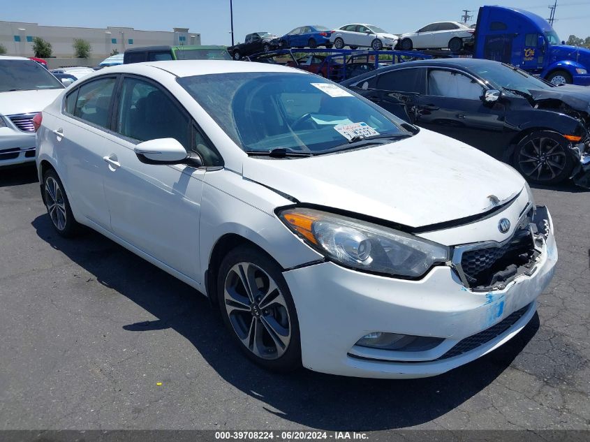 2014 Kia Forte Ex VIN: KNAFX4A82E5232141 Lot: 39708224