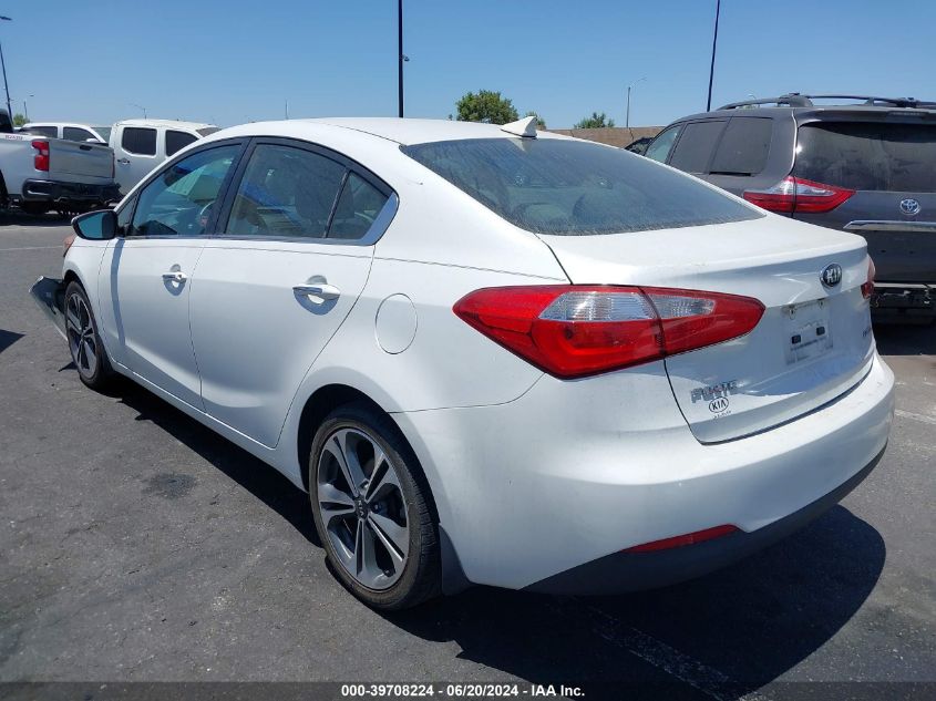 2014 Kia Forte Ex VIN: KNAFX4A82E5232141 Lot: 39708224