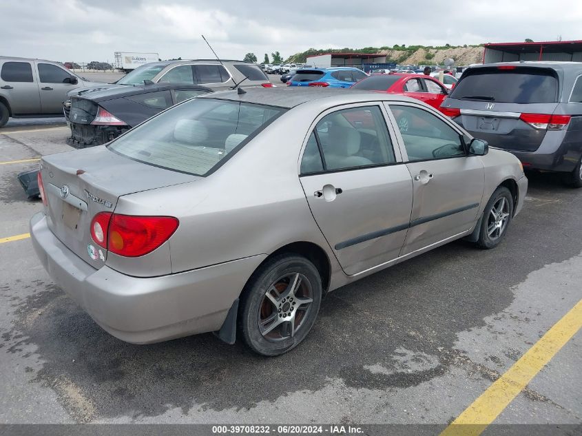 2003 Toyota Corolla Ce/Le/S VIN: 2T1BR32E23C763219 Lot: 39708232