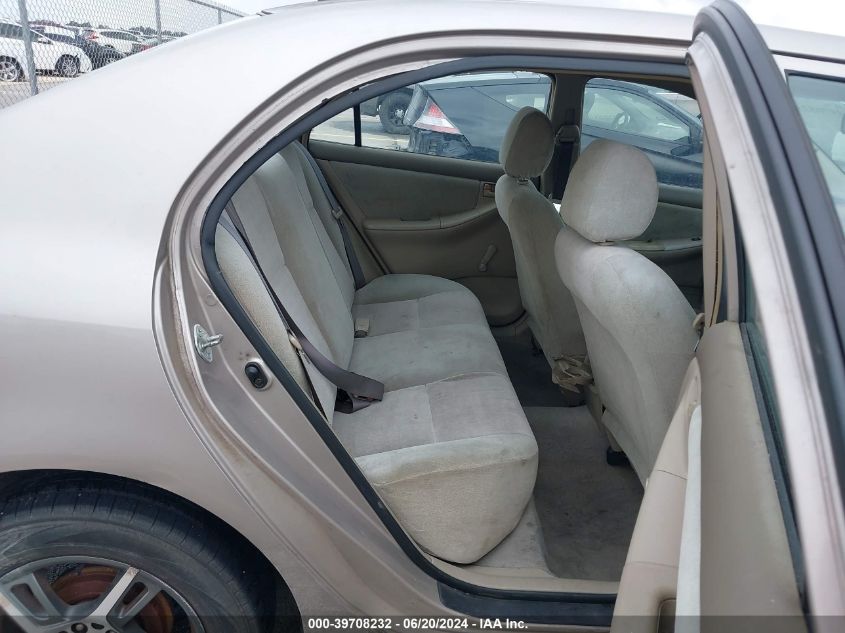 2003 Toyota Corolla Ce/Le/S VIN: 2T1BR32E23C763219 Lot: 39708232