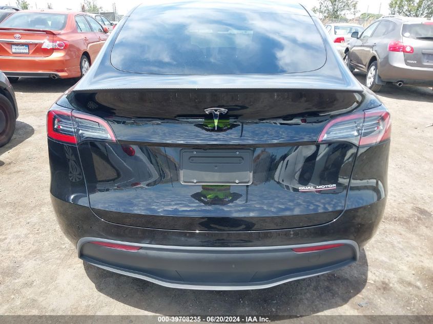 2023 Tesla Model Y Awd/Performance Dual Motor All-Wheel Drive VIN: 7SAYGDEF3PF966103 Lot: 39708235