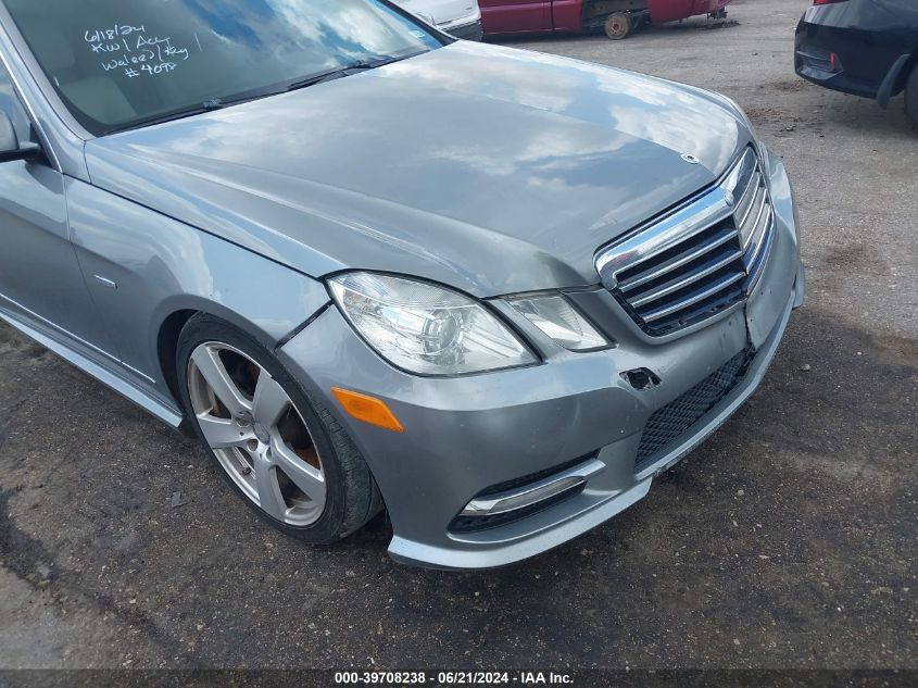 2012 Mercedes-Benz E 350 VIN: WDDHF5KB8CA614098 Lot: 39708238