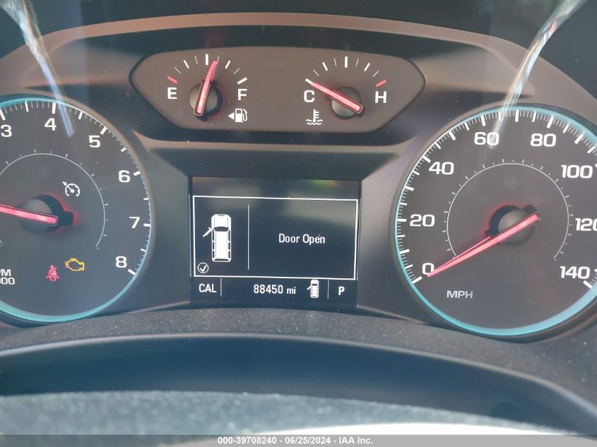 2018 Chevrolet Equinox Lt VIN: 3GNAXSEV8JL304446 Lot: 39708240