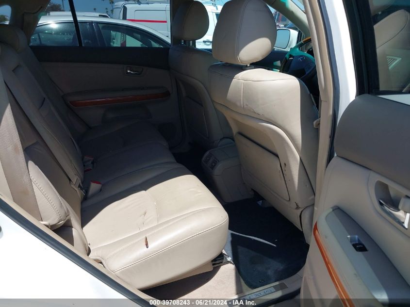 2007 Lexus Rx 350 VIN: 2T2GK31U97C010243 Lot: 39708243