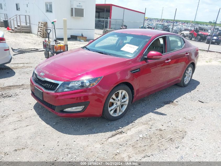 VIN 5XXGN4A71DG254131 2013 KIA Optima, EX no.2