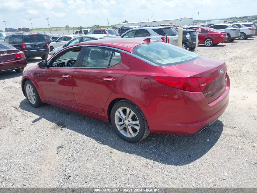 VIN 5XXGN4A71DG254131 2013 KIA Optima, EX no.3