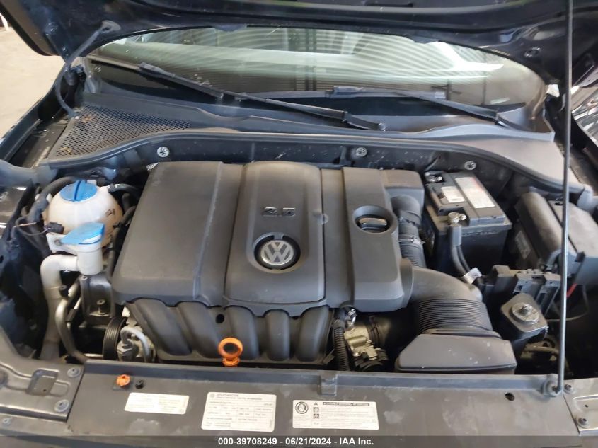 2012 Volkswagen Passat Se VIN: 1VWBH7A33CC061846 Lot: 39708249