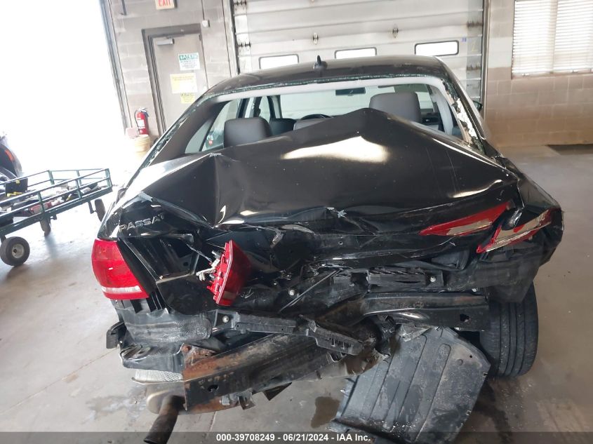 2012 Volkswagen Passat Se VIN: 1VWBH7A33CC061846 Lot: 39708249