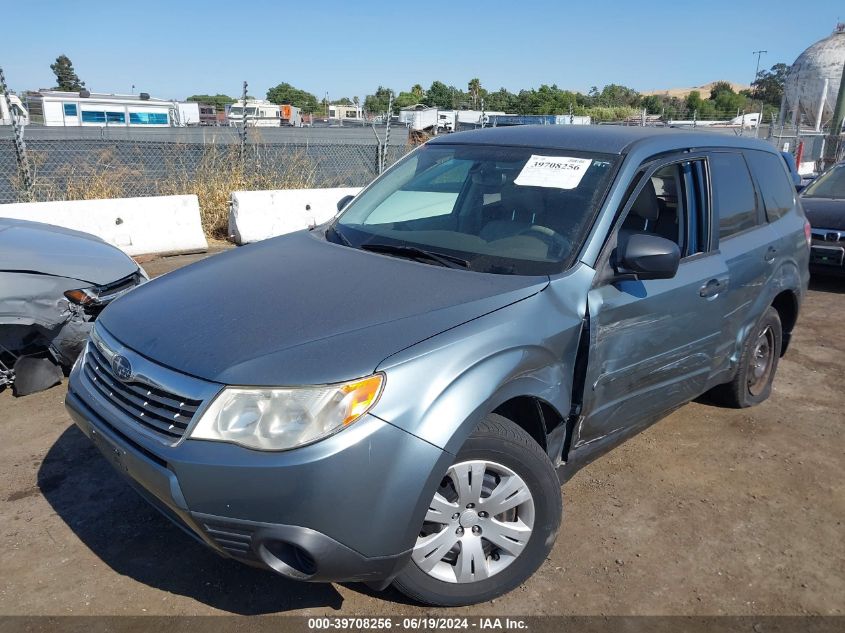 2009 Subaru Forester 2.5X VIN: JF2SH616X9H757298 Lot: 39708256