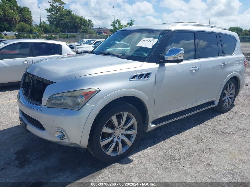 2012 Infiniti Qx56 VIN: JN8AZ2NE6C9016993 Lot: 39708268