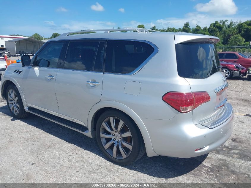 2012 Infiniti Qx56 VIN: JN8AZ2NE6C9016993 Lot: 39708268