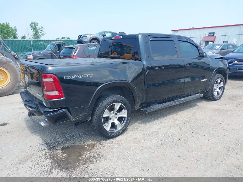 2022 Ram 1500 Laramie 4X4 5'7 Box VIN: 1C6SRFJT4NN165075 Lot: 39708278