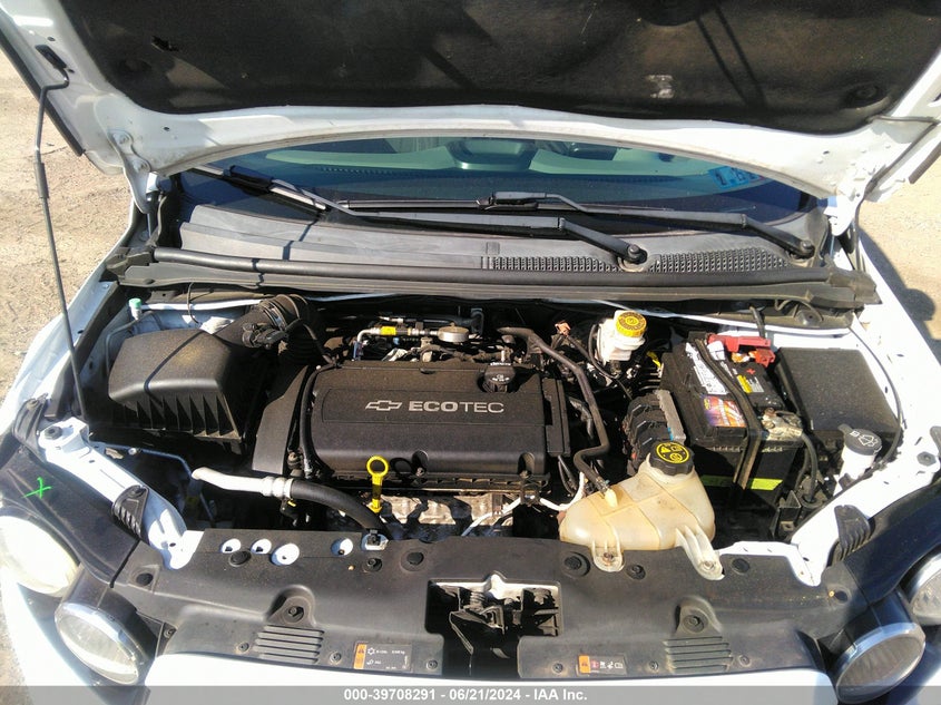 2016 Chevrolet Sonic Lt VIN: 1G1JC5SHXG4160569 Lot: 39708291