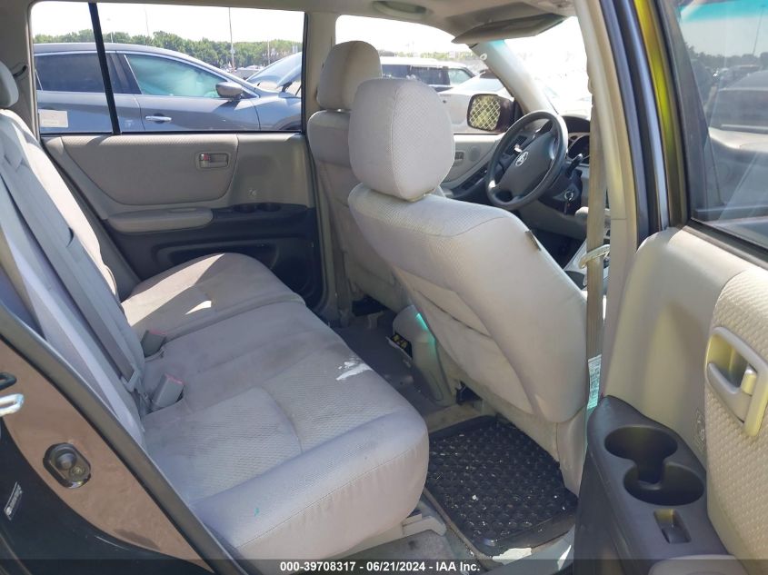 2007 Toyota Highlander V6 VIN: JTEHP21A770201143 Lot: 39708317