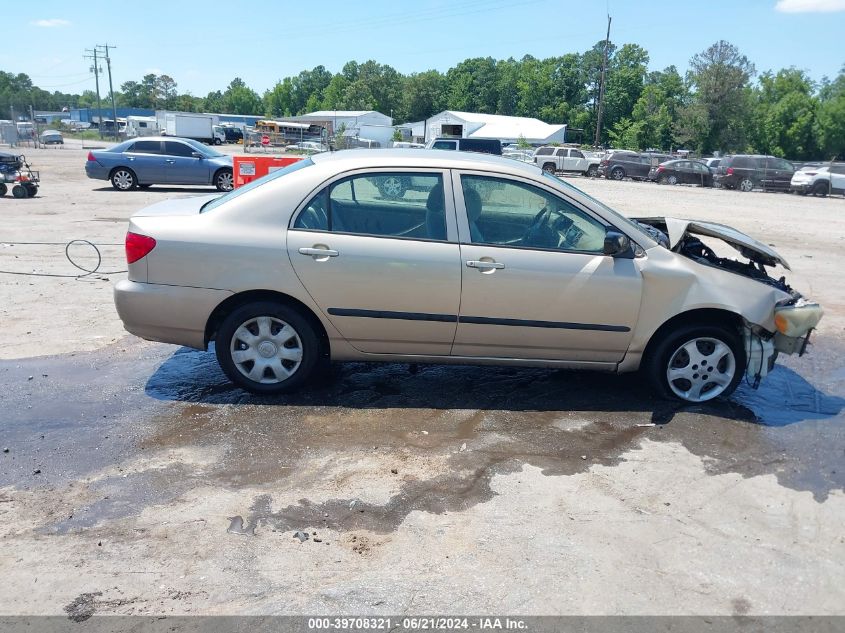 2005 Toyota Corolla Ce VIN: 2T1BR32E45C551912 Lot: 39708321