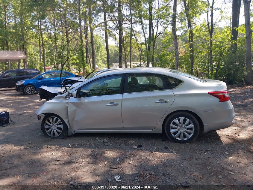 2018 Nissan Sentra S/Sv/Sr/Sl VIN: 3N1AB7AP4JY218858 Lot: 39708328
