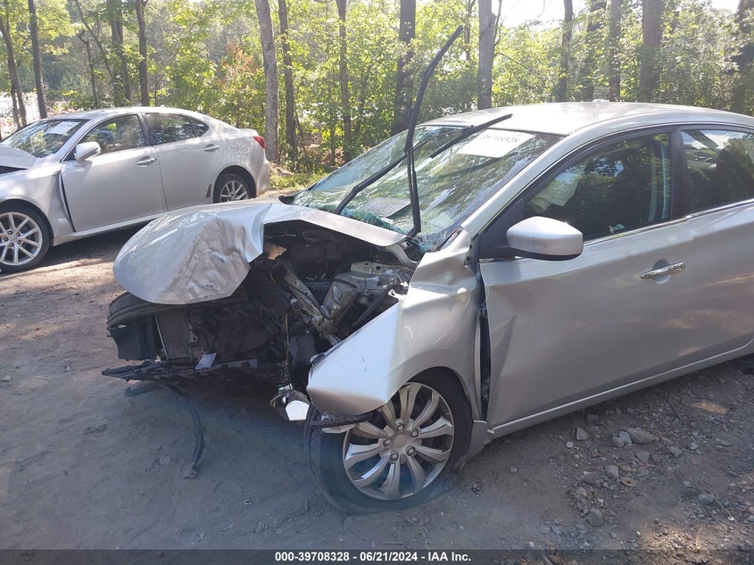 2018 Nissan Sentra S/Sv/Sr/Sl VIN: 3N1AB7AP4JY218858 Lot: 39708328