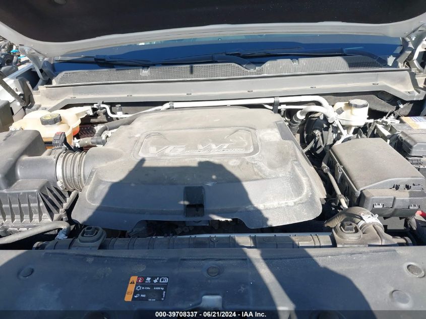 2016 GMC Canyon Slt VIN: 1GTG6DE32G1116182 Lot: 39708337