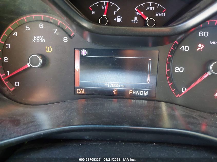 2016 GMC Canyon Slt VIN: 1GTG6DE32G1116182 Lot: 39708337