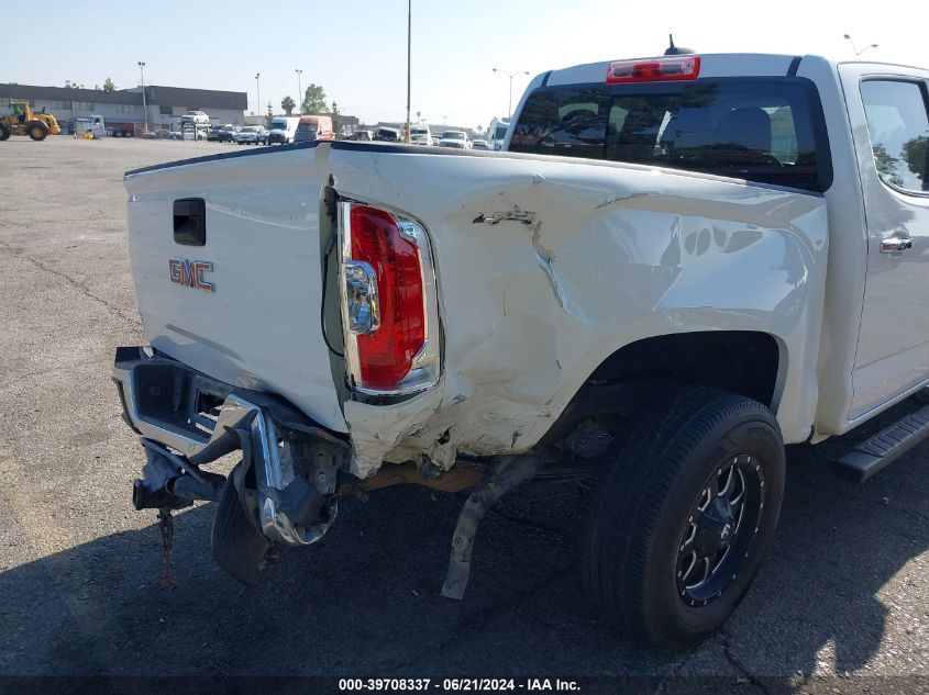 2016 GMC Canyon Slt VIN: 1GTG6DE32G1116182 Lot: 39708337