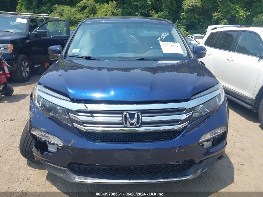 2016 Honda Pilot Ex-L VIN: 5FNYF6H52GB102173 Lot: 39708361