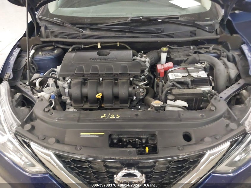 VIN 3N1AB7AP6KY454106 2019 NISSAN SENTRA SV