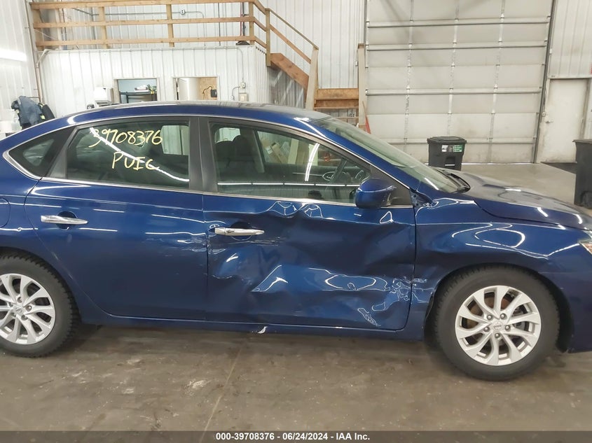 VIN 3N1AB7AP6KY454106 2019 NISSAN SENTRA SV