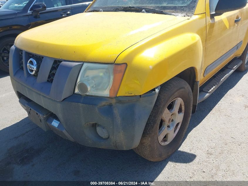 2005 Nissan Xterra S VIN: 5N1AN08U75C653326 Lot: 39708384