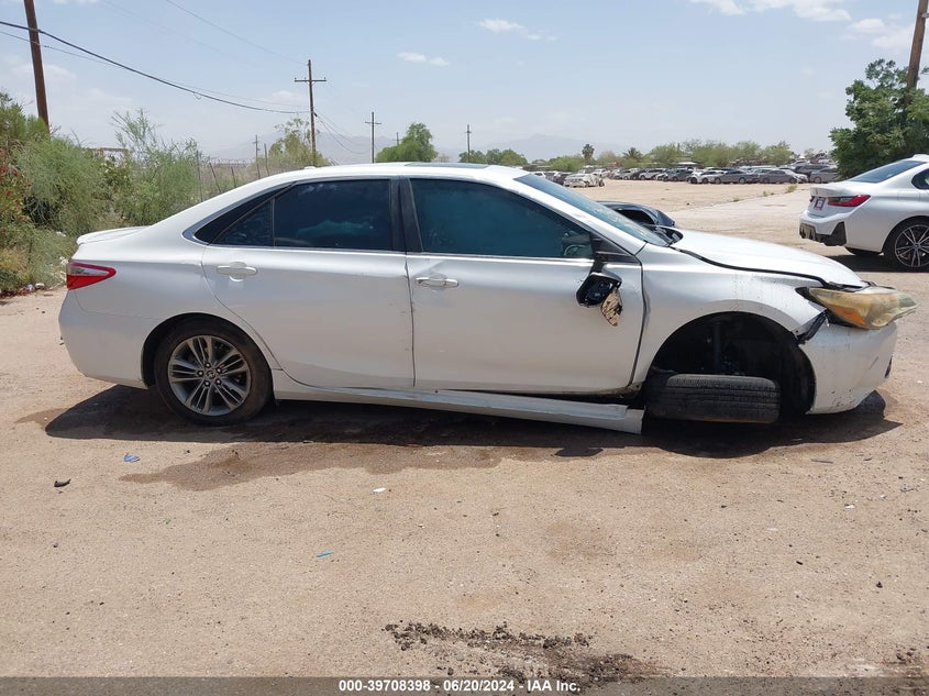 2016 Toyota Camry Le/Xle/Se/Xse VIN: 4T1BF1FK2GU165813 Lot: 39708398