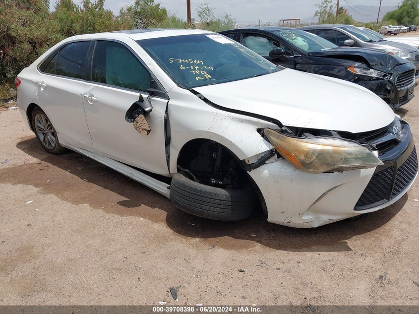 2016 Toyota Camry Le/Xle/Se/Xse VIN: 4T1BF1FK2GU165813 Lot: 39708398