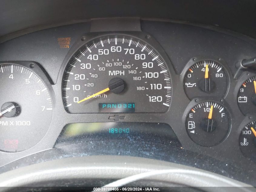 2002 Chevrolet Trailblazer Ls VIN: 1GNDS13S022374864 Lot: 39708405