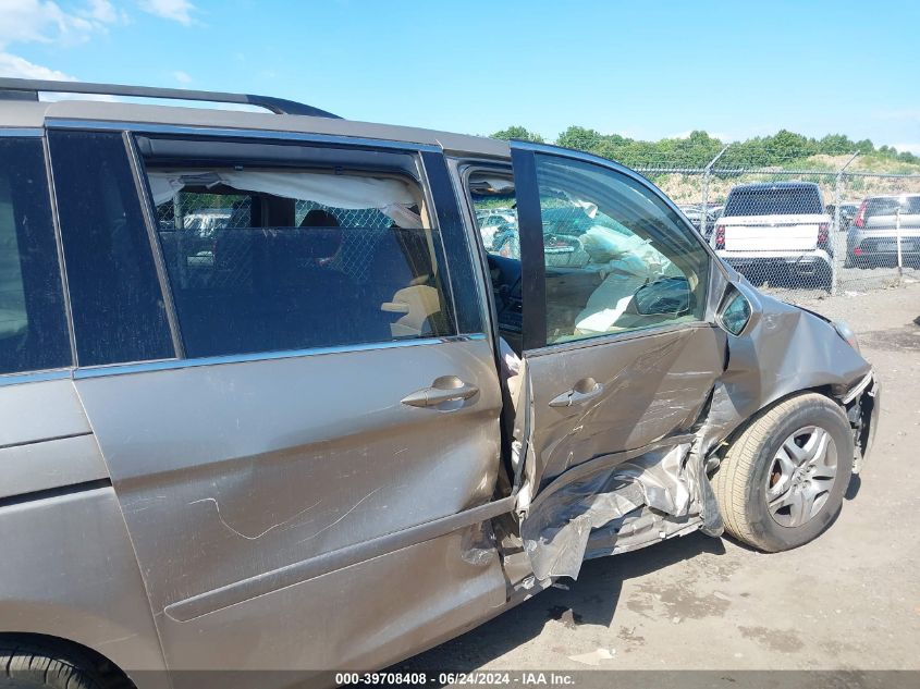 2006 Honda Odyssey Ex VIN: 5FNRL38496B091528 Lot: 39708408