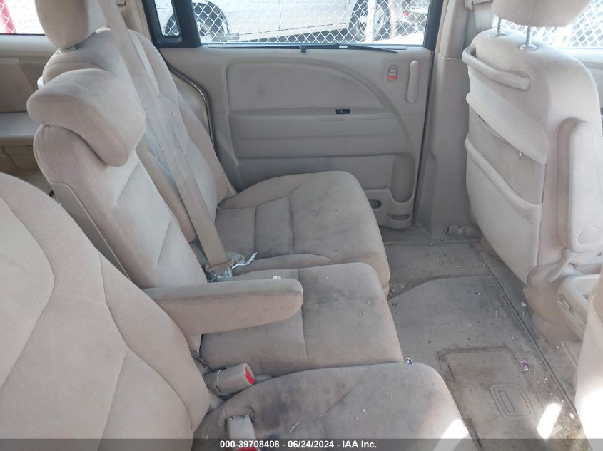 2006 Honda Odyssey Ex VIN: 5FNRL38496B091528 Lot: 39708408