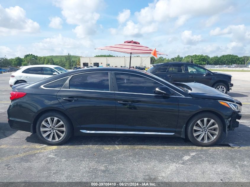 2015 Hyundai Sonata Sport/Limited VIN: 5NPE34AF7FH240228 Lot: 39708410