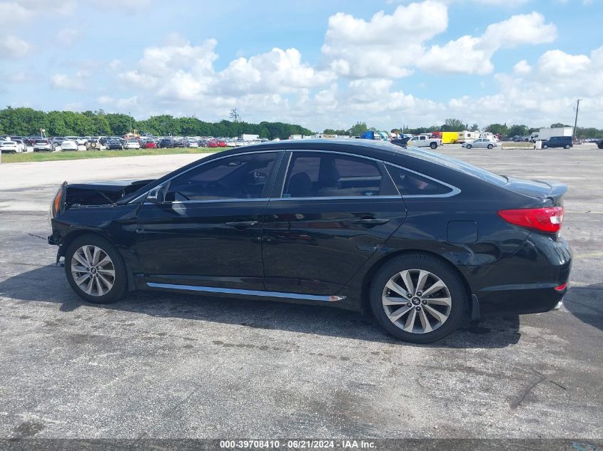 2015 Hyundai Sonata Sport/Limited VIN: 5NPE34AF7FH240228 Lot: 39708410